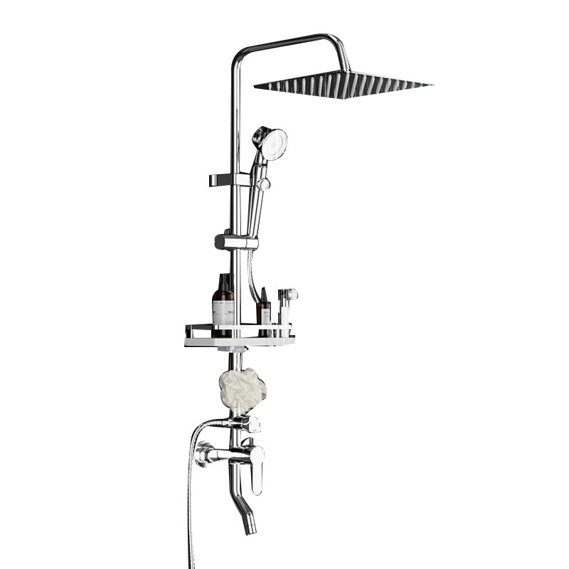 Avtoit | Wall-mounted Rectangular Shower System Stain-resistant Copper Modern Shower System