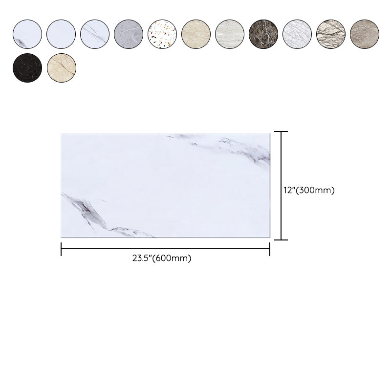Avtoit | Contemporary Style Wallpaper Single Panel Bathroom Wallpaper with Rectangular Shape
