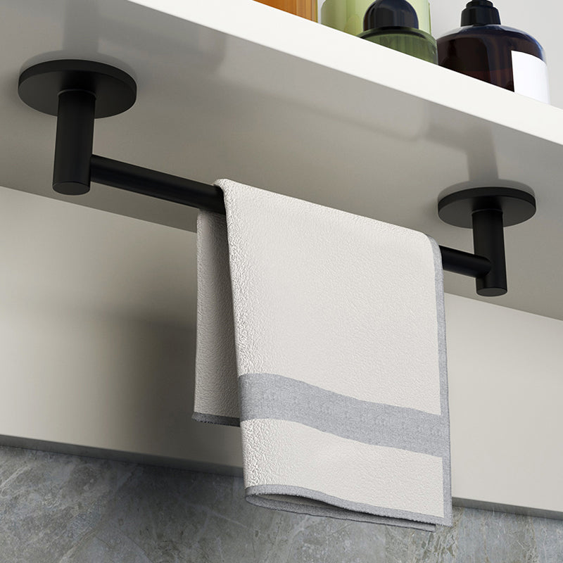 Avtoit | Aluminum Bathroom Hardware Set Black Bathroom Accessories Kit Towel Holder