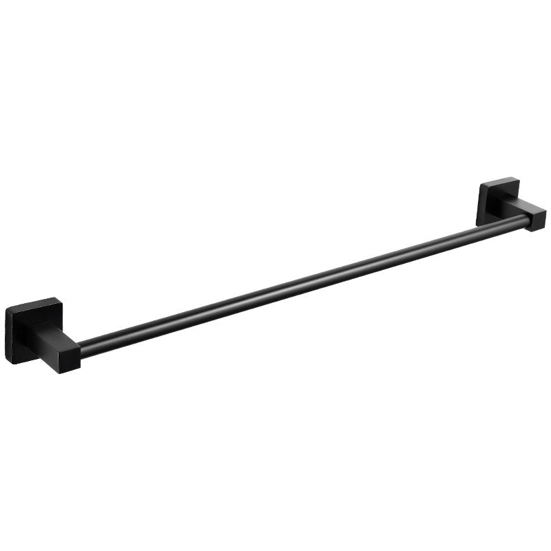 Avtoit | Aluminum Bathroom Hardware Set Black Bathroom Accessories Kit Towel Holder