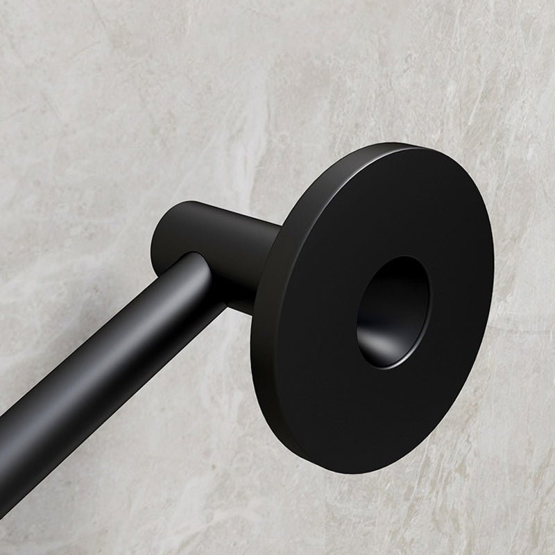 Avtoit | Aluminum Bathroom Hardware Set Black Bathroom Accessories Kit Towel Holder