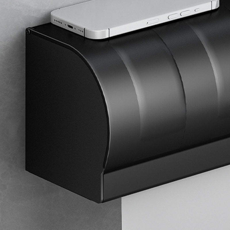 Avtoit | Classic Bathroom Accessories Set in Aluminum Black Finish Bathrobe Hook/ Towel Bar