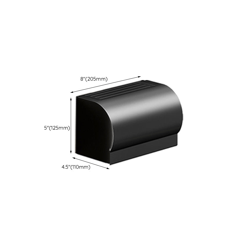 Avtoit | Classic Bathroom Accessories Set in Aluminum Black Finish Bathrobe Hook/ Towel Bar