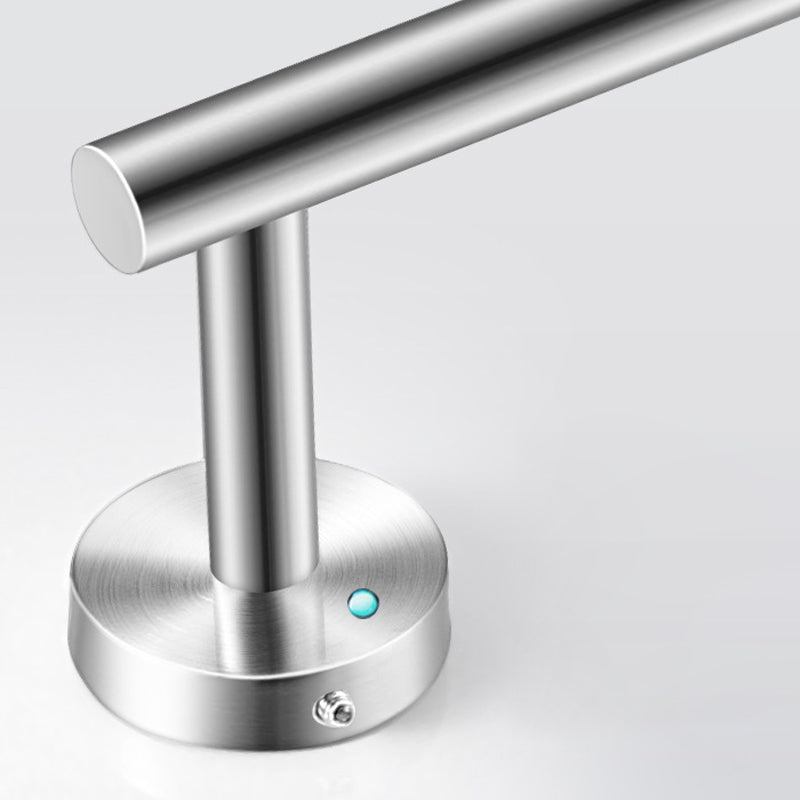 Avtoit | Modern Bathroom Hardware Set in Stainless Steel Brushed Chrome Towel Bar/Ring & Bathrobe Hook