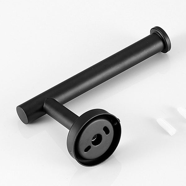 Avtoit | Modern Bathroom Hardware Set in Stainless Steel Brushed Chrome Towel Bar/Ring & Bathrobe Hook