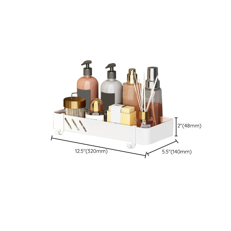 Avtoit | Modern White Bathroom Hardware Set Towel Rack Bath Shelf Bathroom Hardware Set