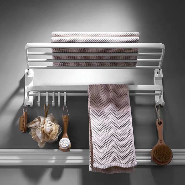 Avtoit | Aluminium Bathroom Accessories Set Modern White Bathroom Accessories Set