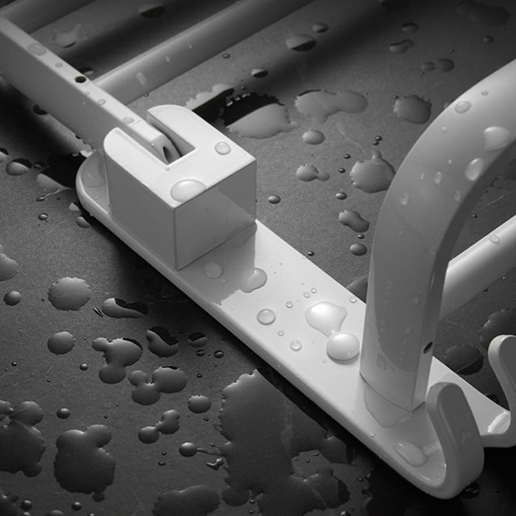 Avtoit | Aluminium Bathroom Accessories Set Modern White Bathroom Accessories Set
