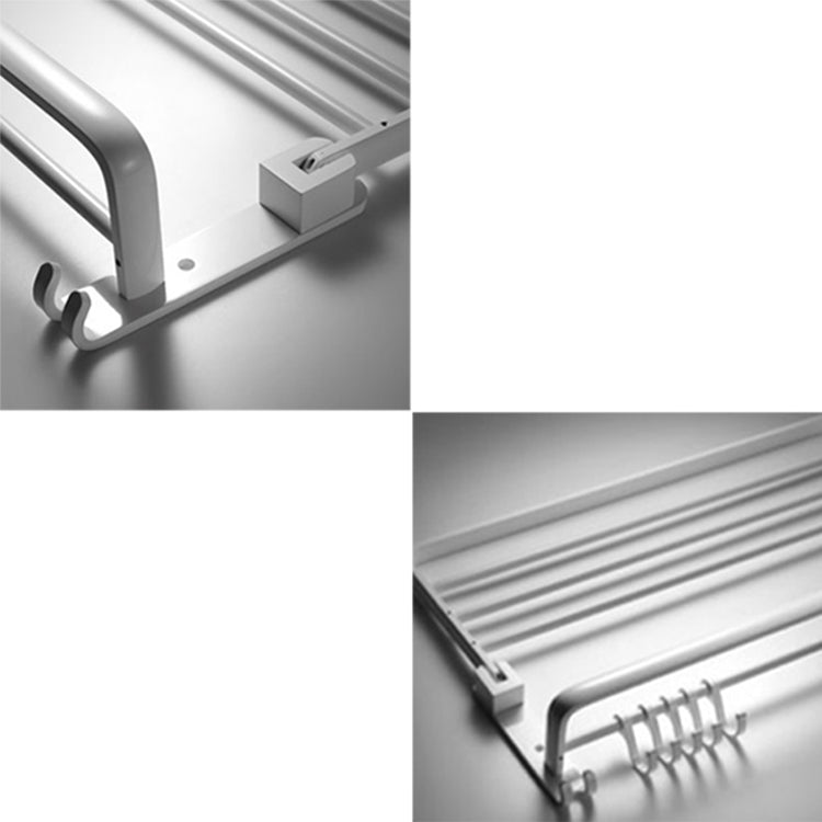 Avtoit | Aluminium Bathroom Accessories Set Modern White Bathroom Accessories Set