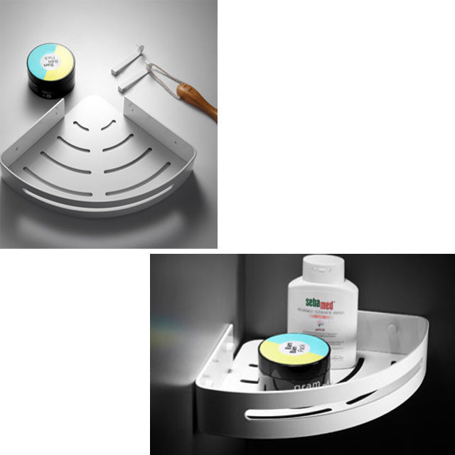 Avtoit | Aluminium Bathroom Accessories Set Modern White Bathroom Accessories Set