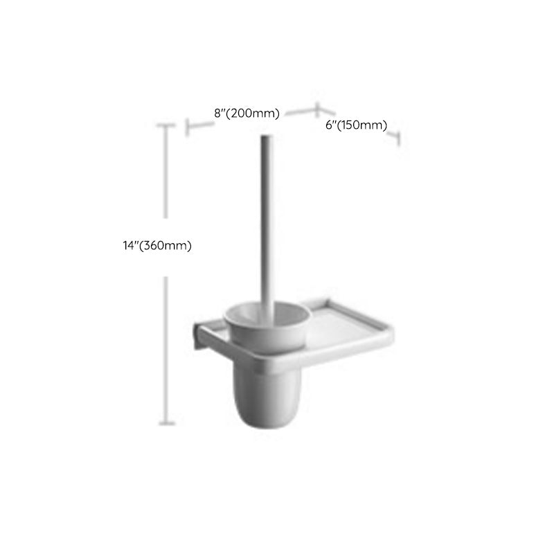 Avtoit | Aluminium Bathroom Accessories Set Modern White Bathroom Accessories Set