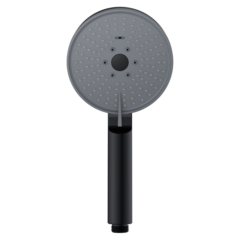 Avtoit | Matt Black Hand Shower Modern 3-Stream Round Wall Mounted Hand Shower