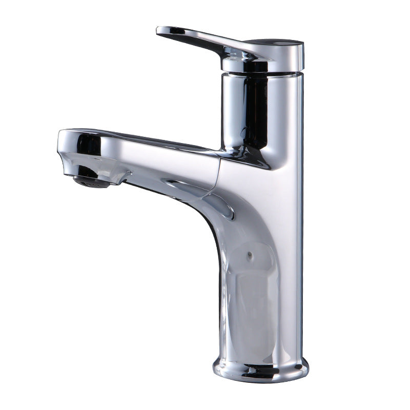 Avtoit | Contemporary Basin Faucet Copper Pure Color Single Lever Retractable Basin Faucet