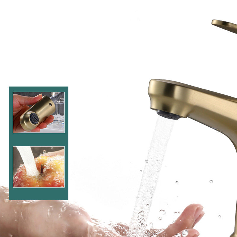 Avtoit | Contemporary Basin Faucet Copper Pure Color Single Lever Retractable Basin Faucet