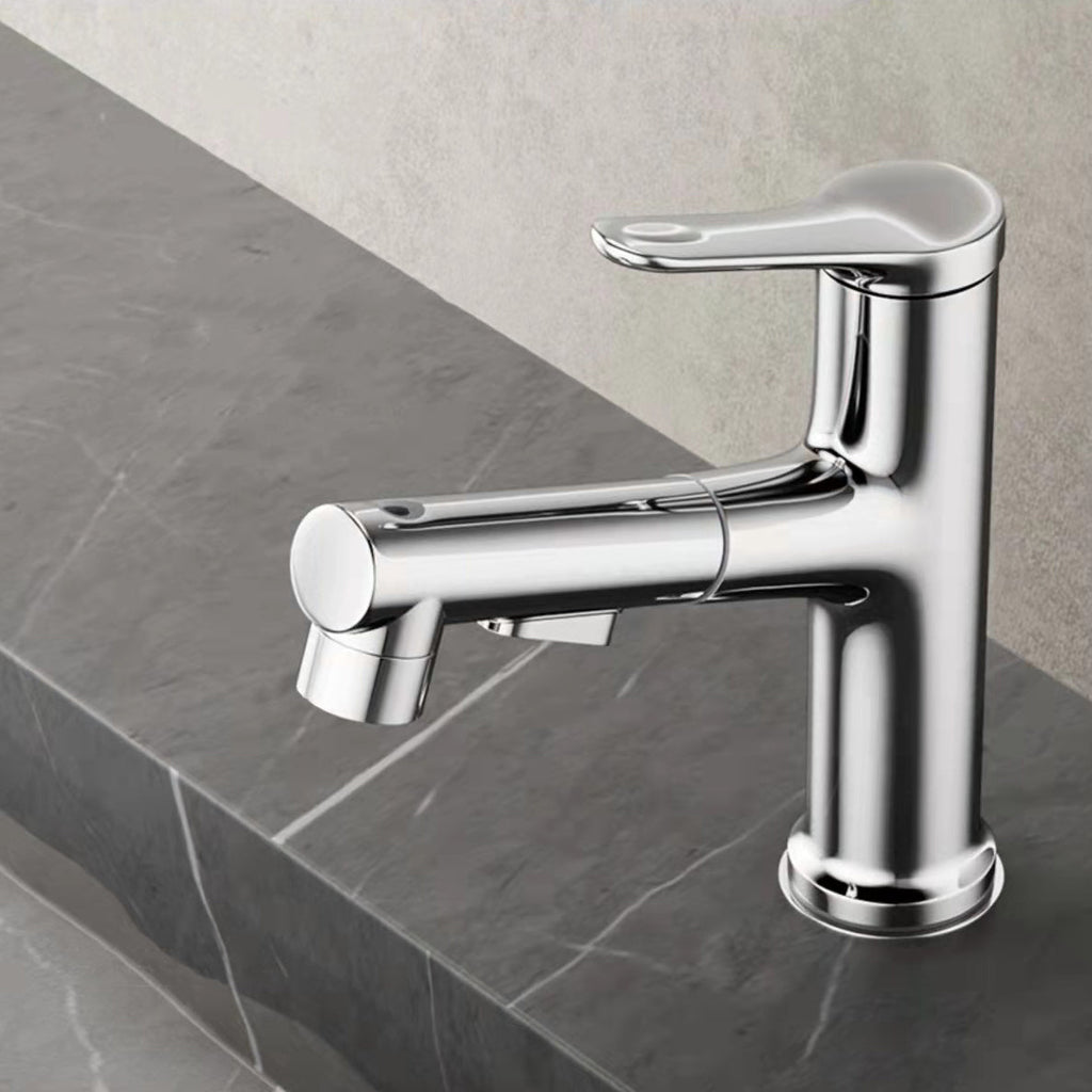 Avtoit | Modern Sink Faucet Solid Color Copper Sink Faucet for Bathroom