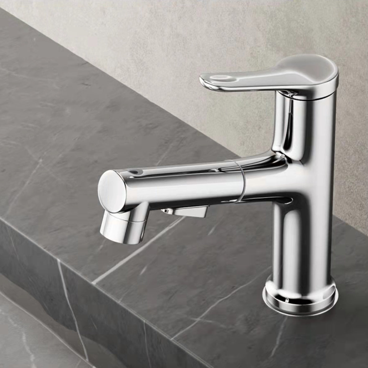 Avtoit | Modern Sink Faucet Solid Color Copper Sink Faucet for Bathroom