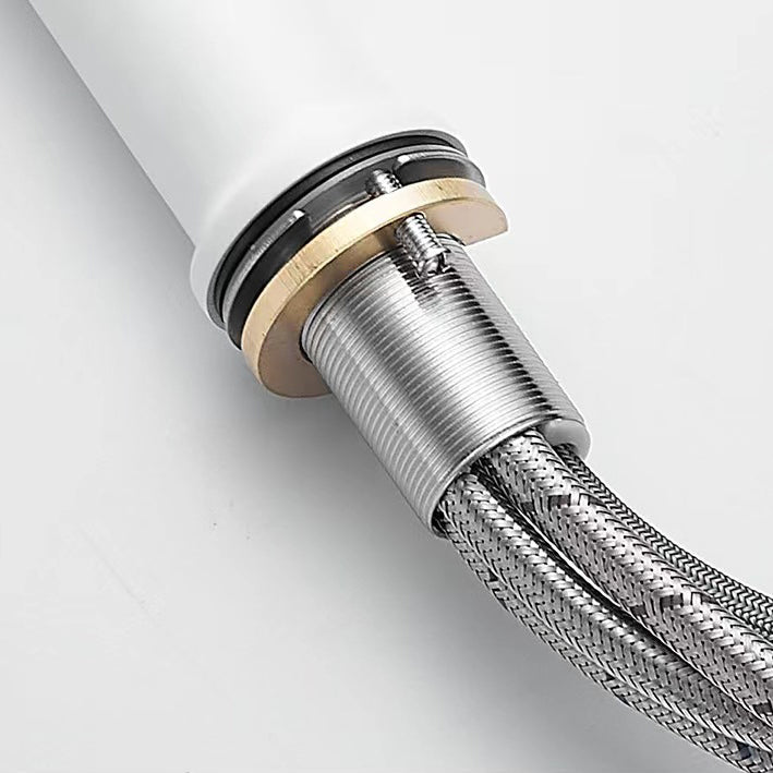 Avtoit | Modern Sink Faucet Solid Color Copper Sink Faucet for Bathroom