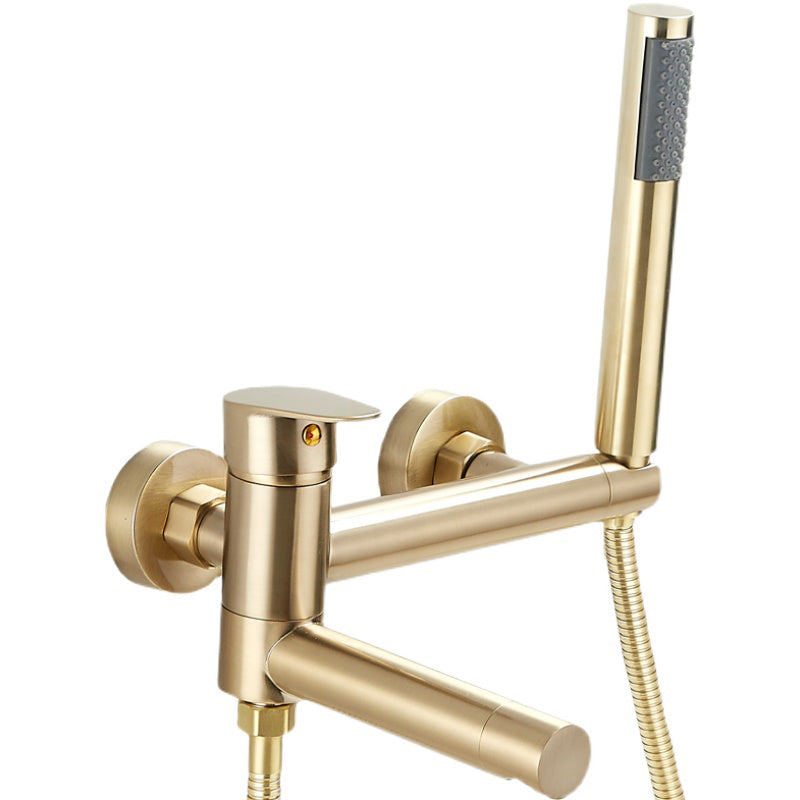 Avtoit | Contemporary Wall Mounted Bathtub Filler Single Handle Metal Faucet