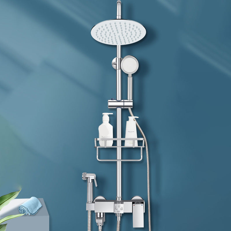 Avtoit | Modern Shower System Handle Lever Wall Mounted Spot Resist Copper Shower System