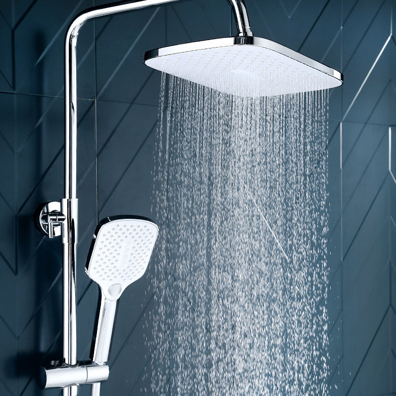 Avtoit | Modern Bathroom Standard Showerhead Rainfall Square Ceiling Mounted Showerhead