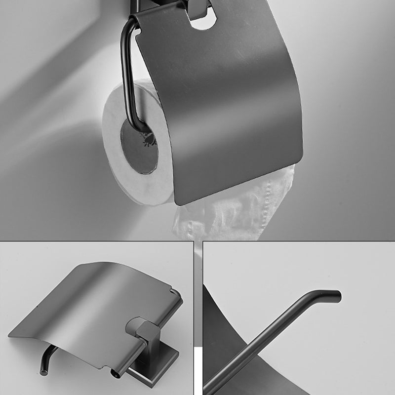 Avtoit | Traditional Brass Bathroom Accessory Set Gray Bathroom Accessory Set