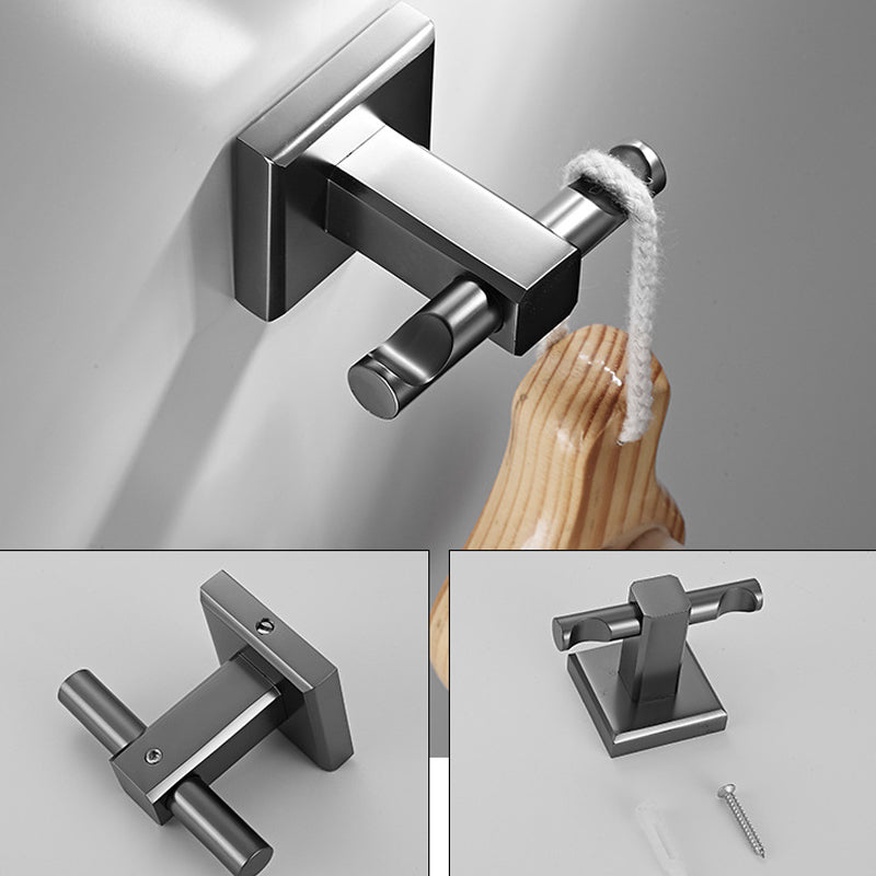 Avtoit | Traditional Brass Bathroom Accessory Set Gray Bathroom Accessory Set