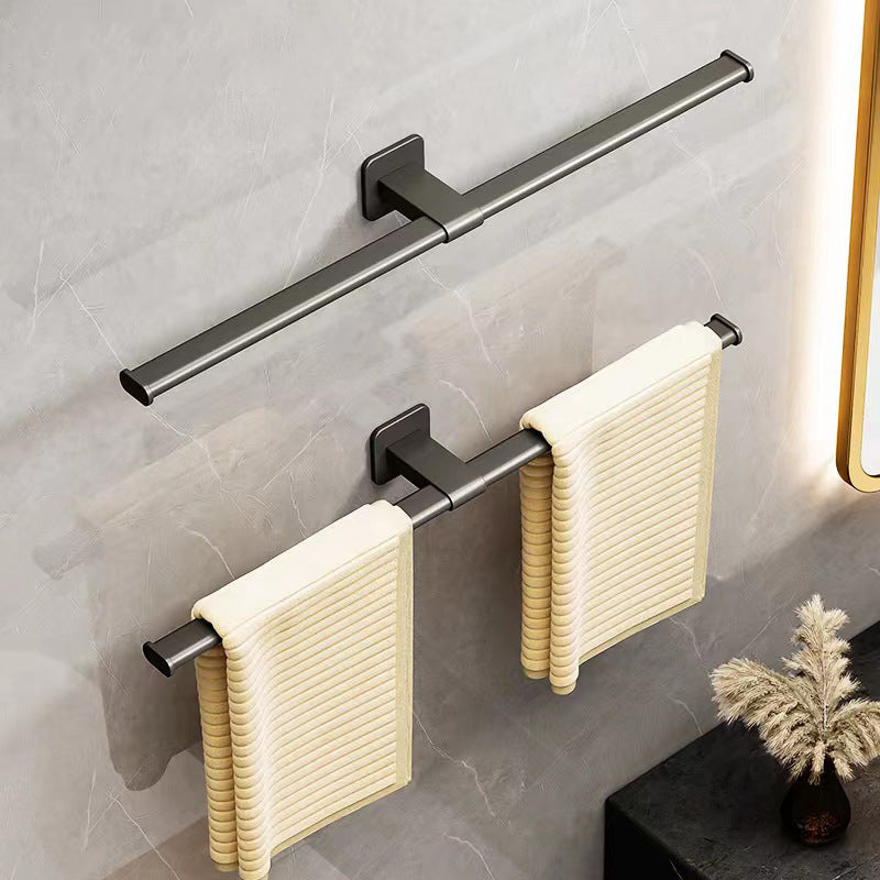 Avtoit | Contemporary Aluminum Bathroom Accessories Set Towel Rail Bathroom Accessories
