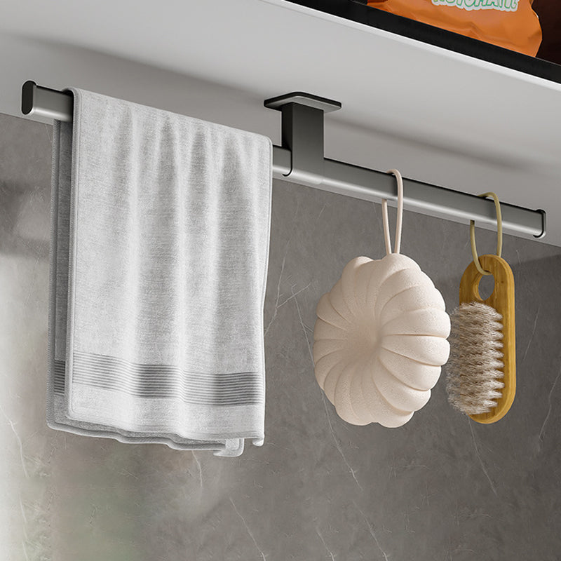 Avtoit | Contemporary Aluminum Bathroom Accessories Set Towel Rail Bathroom Accessories