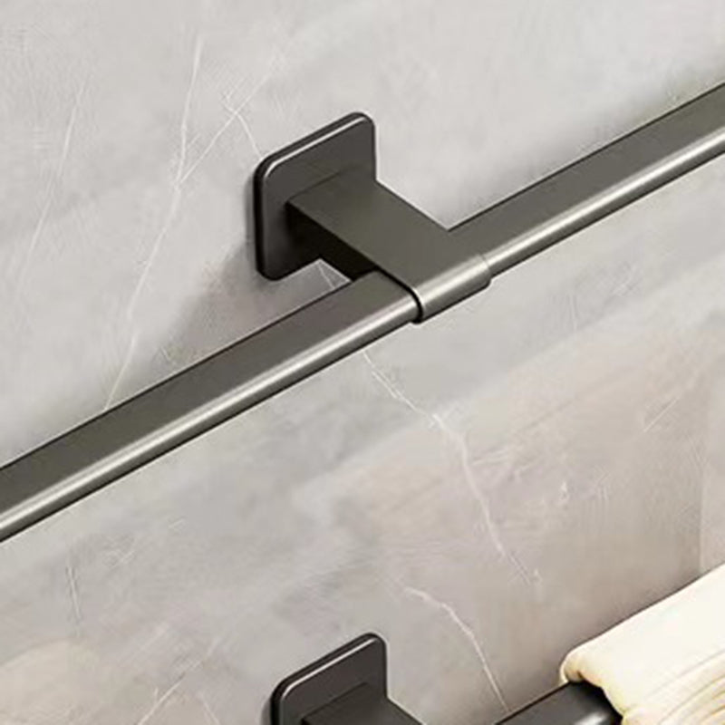 Avtoit | Contemporary Aluminum Bathroom Accessories Set Towel Rail Bathroom Accessories