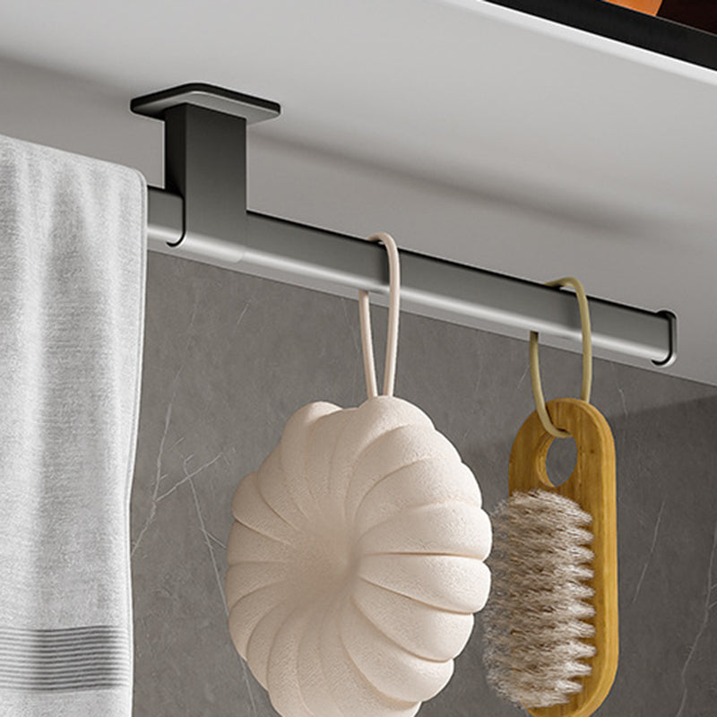 Avtoit | Contemporary Aluminum Bathroom Accessories Set Towel Rail Bathroom Accessories