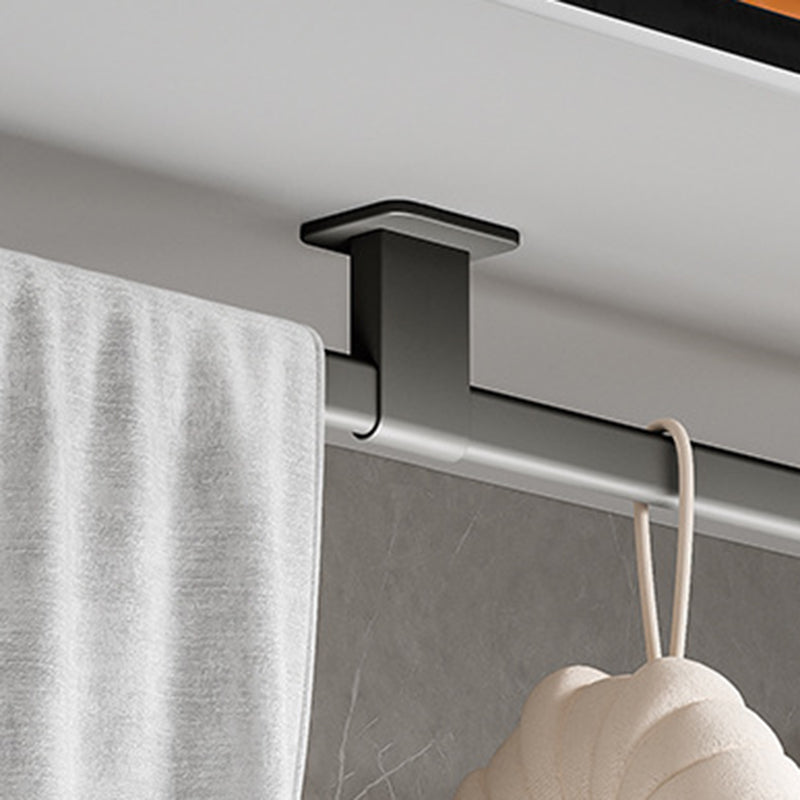Avtoit | Contemporary Aluminum Bathroom Accessories Set Towel Rail Bathroom Accessories