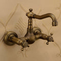 Avtoit | Traditional Wall-Mounted Copper Clawfoot Bathtub Faucet Trim Low Arc Clawfoot Bathtub Faucet