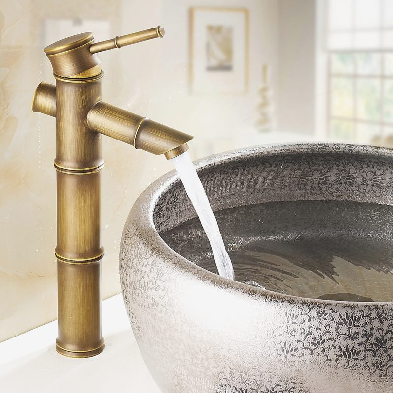 Avtoit | A hole water tap country sink bathroom faucet with single lever handle
