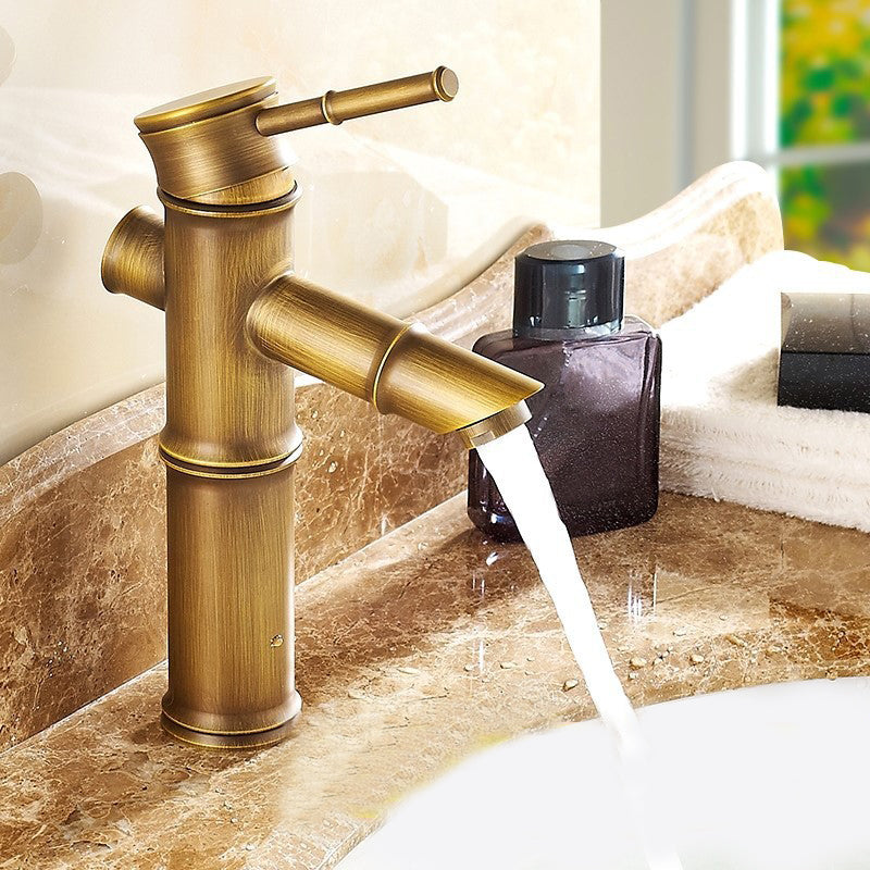 Avtoit | A hole water tap country sink bathroom faucet with single lever handle