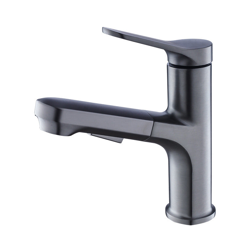 Avtoit | Vessel Sink Faucet Modern Pull-Out Bathroom Faucet with One Lever Handle