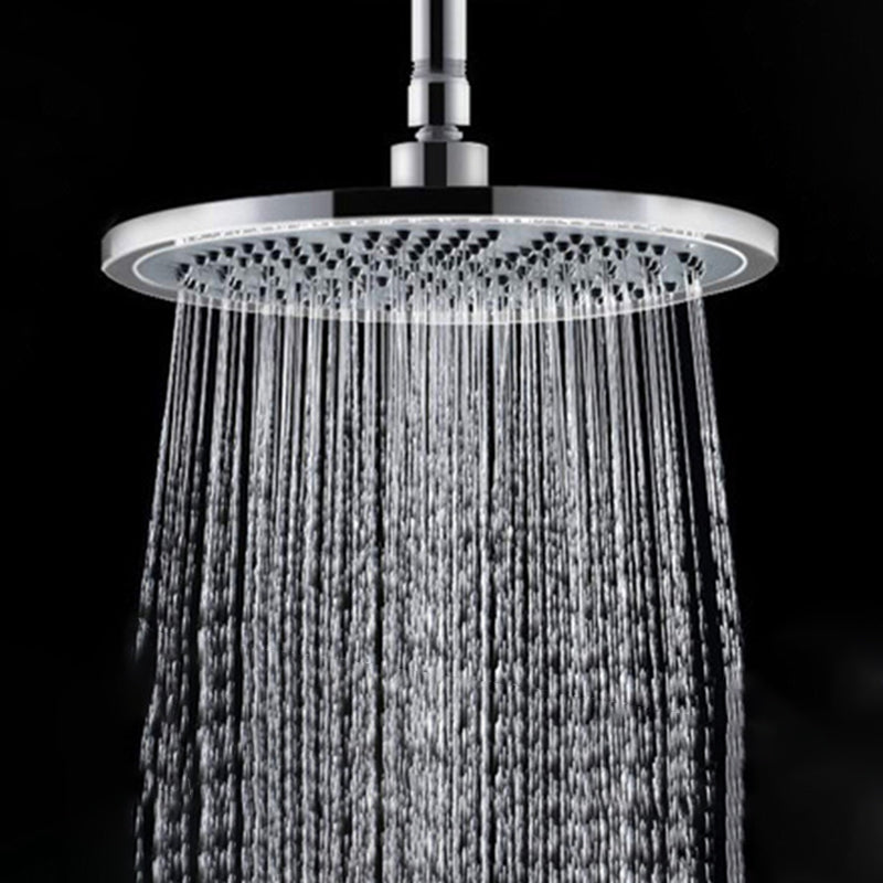 Avtoit | Contemporary Shower Combination Fixed Shower Head Stainless Steel Wall Mounted Round Shower Head