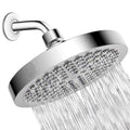 Avtoit | Contemporary Shower Combination Fixed Shower Head Stainless Steel Wall Mounted Round Shower Head