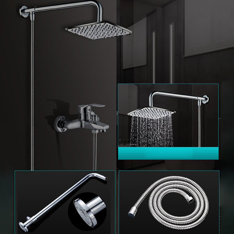 Avtoit | Contemporary Shower Head Combination Polished Stainless Steel Ceiling Mounted Shower Head