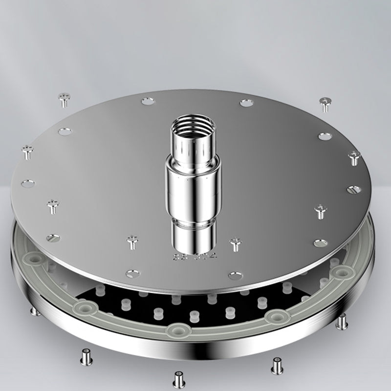 Avtoit | Contemporary Shower Head Combination Polished Stainless Steel Ceiling Mounted Shower Head