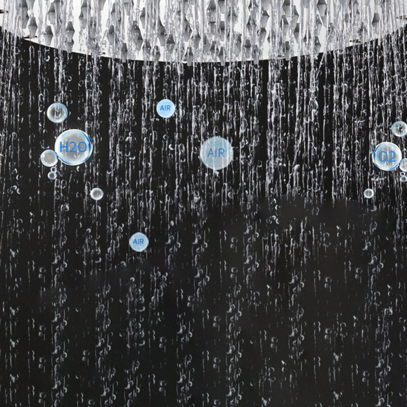 Avtoit | Contemporary Shower Head Combination Polished Stainless Steel Ceiling Mounted Shower Head