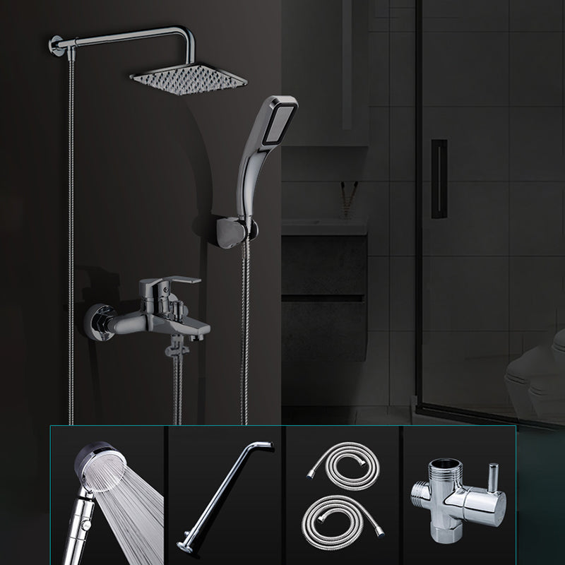 Avtoit | Contemporary Shower Head Combination Polished Stainless Steel Ceiling Mounted Shower Head