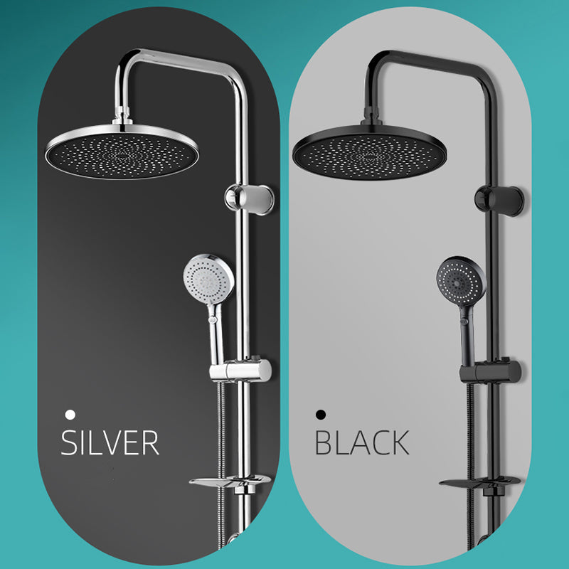 Avtoit | Contemporary Showerhead Combination Rainfall Chrome Wall Mount Showerhead