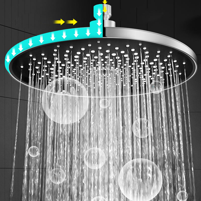 Avtoit | Contemporary Showerhead Combination Rainfall Chrome Wall Mount Showerhead