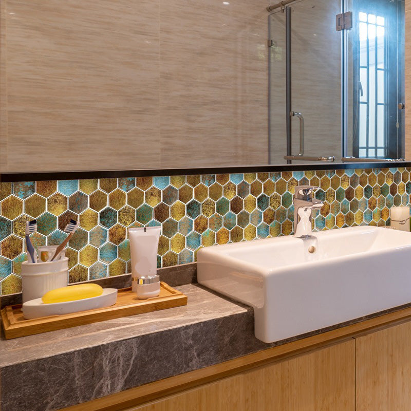 Avtoit | Tile Stripping & Gluing Plastic Waterproof Hexagonal Tile Stripping & Gluing for Shower