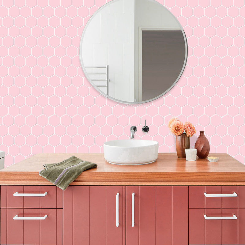 Avtoit | Self-adhesive tiles Solid Color Hexagonal Scratch-resistant Self-adhesive tiles