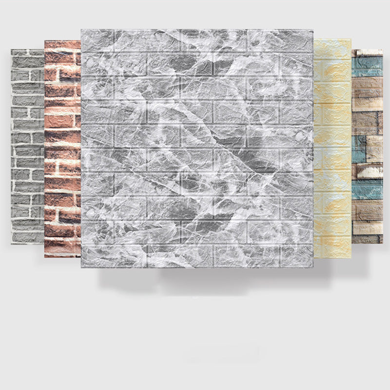 Avtoit | Farmhouse Wall Panel 3D Brick Bedroom and Living Room Wall Panels Set of 2