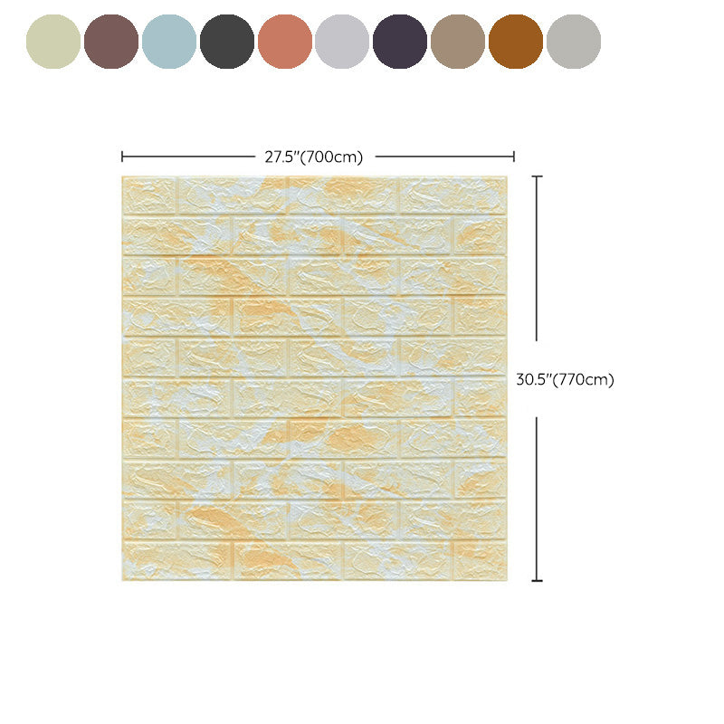 Avtoit | Farmhouse Wall Panel 3D Brick Bedroom and Living Room Wall Panels Set of 2