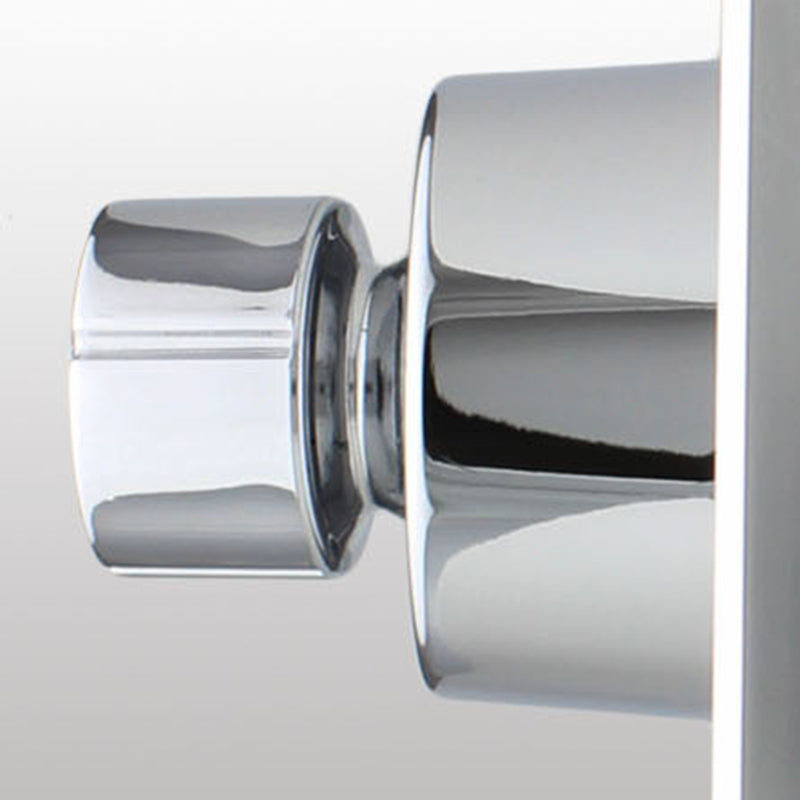 Avtoit | Contemporary Shower Combination Fixed Shower Head Chrome Ceiling Mounted Shower Head