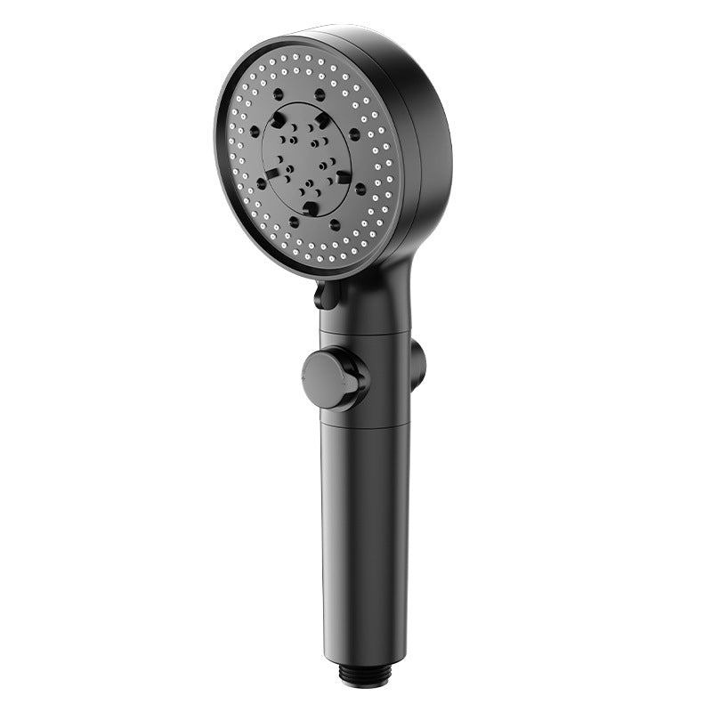 Avtoit | Bathroom Shower Head 5-Stream Round Hand Shower Holder Wall Mount Shower Head