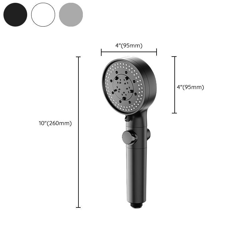 Avtoit | Bathroom Shower Head 5-Stream Round Hand Shower Holder Wall Mount Shower Head